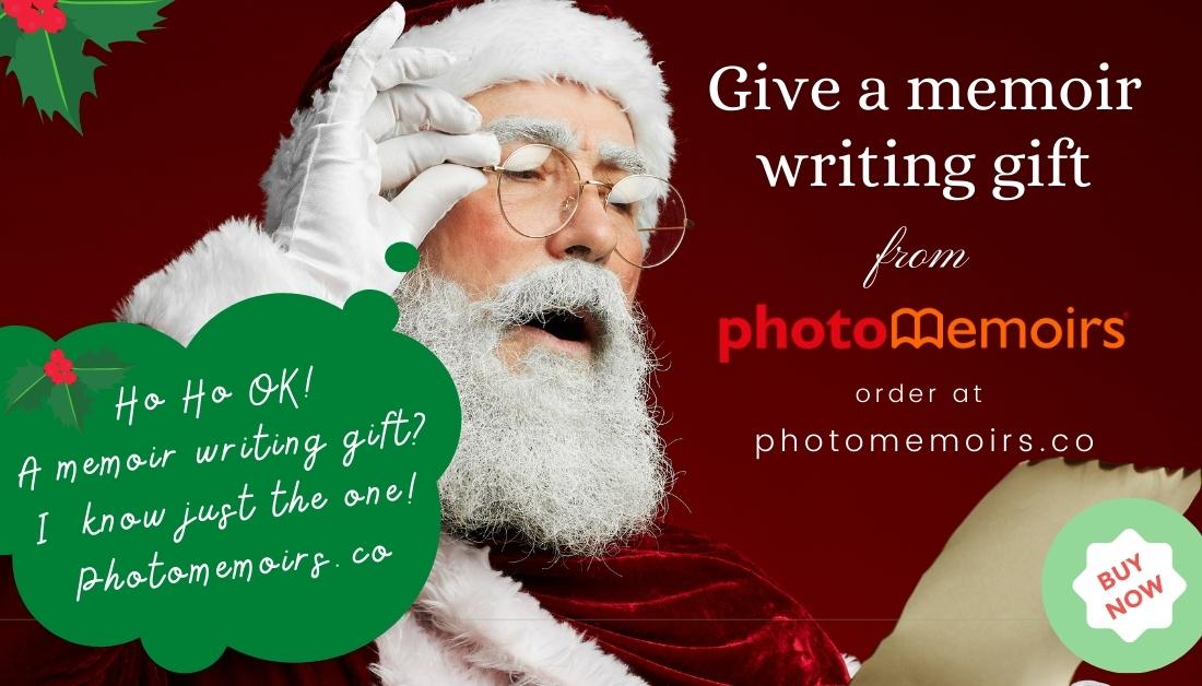 Christmas ideas - Give Memoir Writing Gift