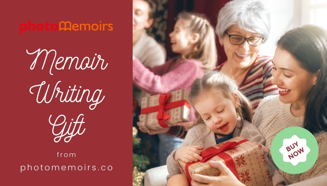 Christmas present ideas - Give Memoir Writing Gift - gif for seniors and grandparents